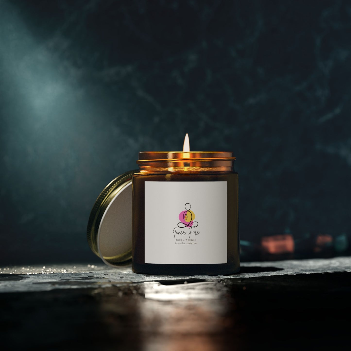 Coconut Apricot Scented Candles | Aromatherapy, Home Decor, Gifts, Relaxation, Candlelit Dinners