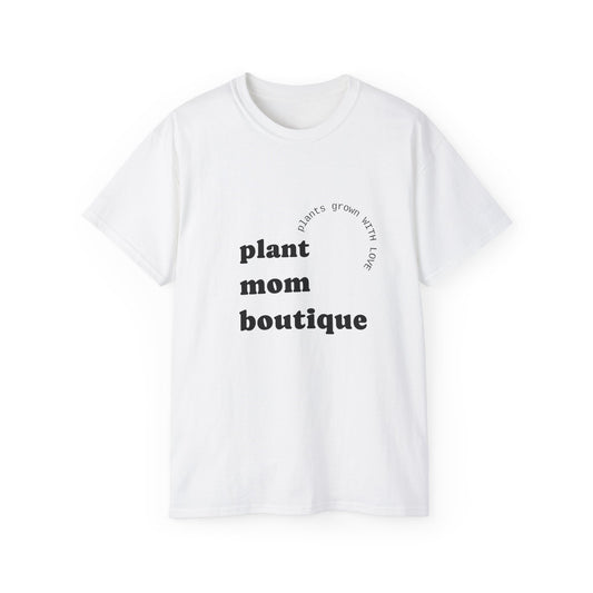 Plant Mom Boutique Unisex T-Shirt, Gift for Plant Lovers, Gardening Tee, Casual Wear, Eco-Friendly Fashion