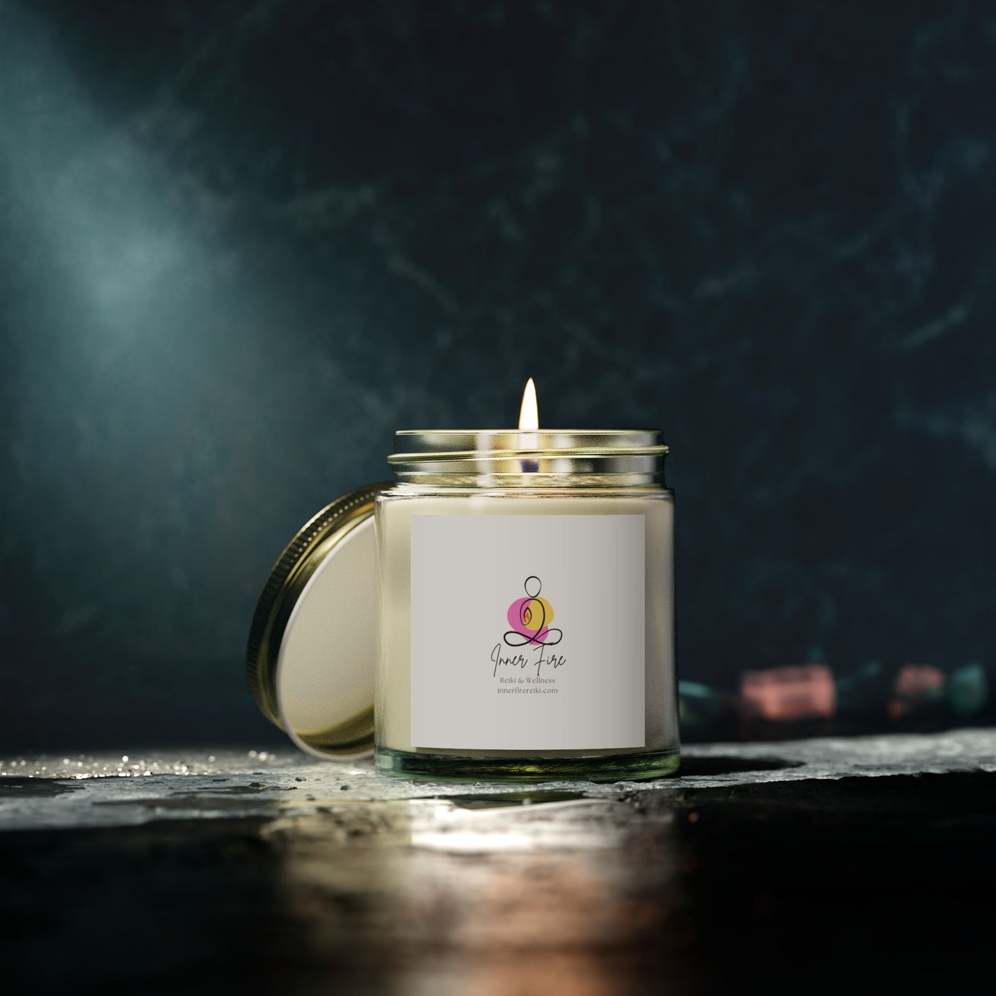 Coconut Apricot Scented Candles | Aromatherapy, Home Decor, Gifts, Relaxation, Candlelit Dinners